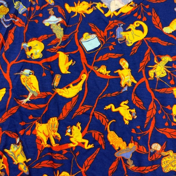 New ModCloth Endless Possibilities Tank Top Blue Critters - Picture 6 of 8